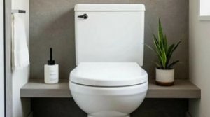 И полезно, и красиво: полка за унитазом.