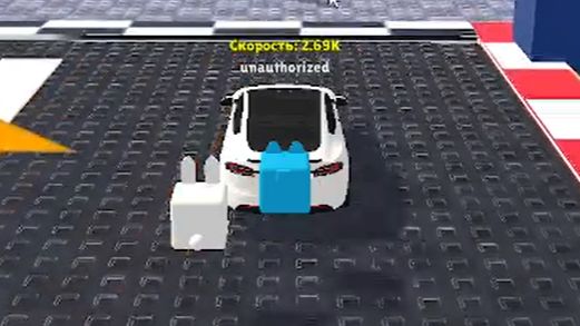 Я катаюсь на 3 машинах в Яндексе Игры и Обби +1 Скорость Побега