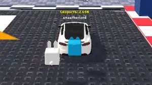 Я катаюсь на 3 машинах в Яндексе Игры и Обби +1 Скорость Побега