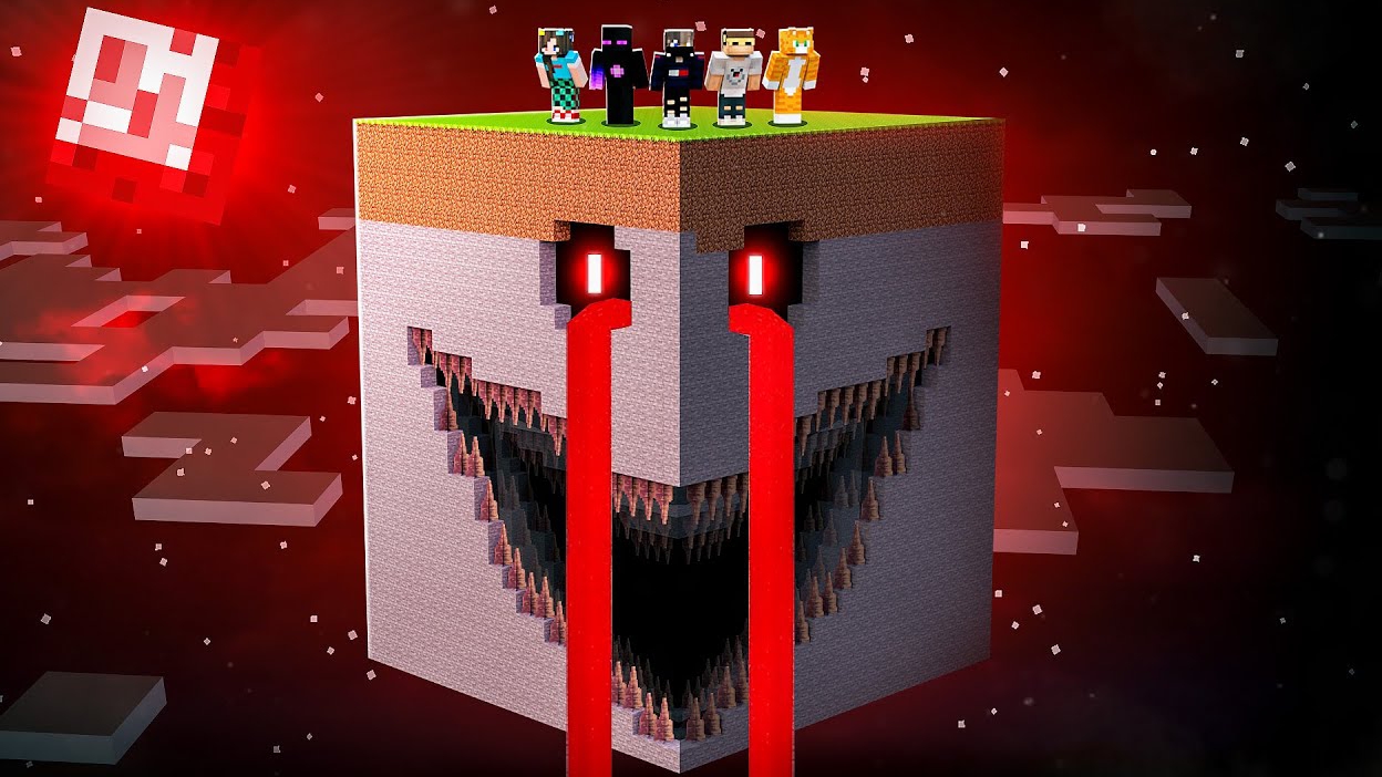 😱 10 дней Выживания на Страшном чанке в Майнкрафт