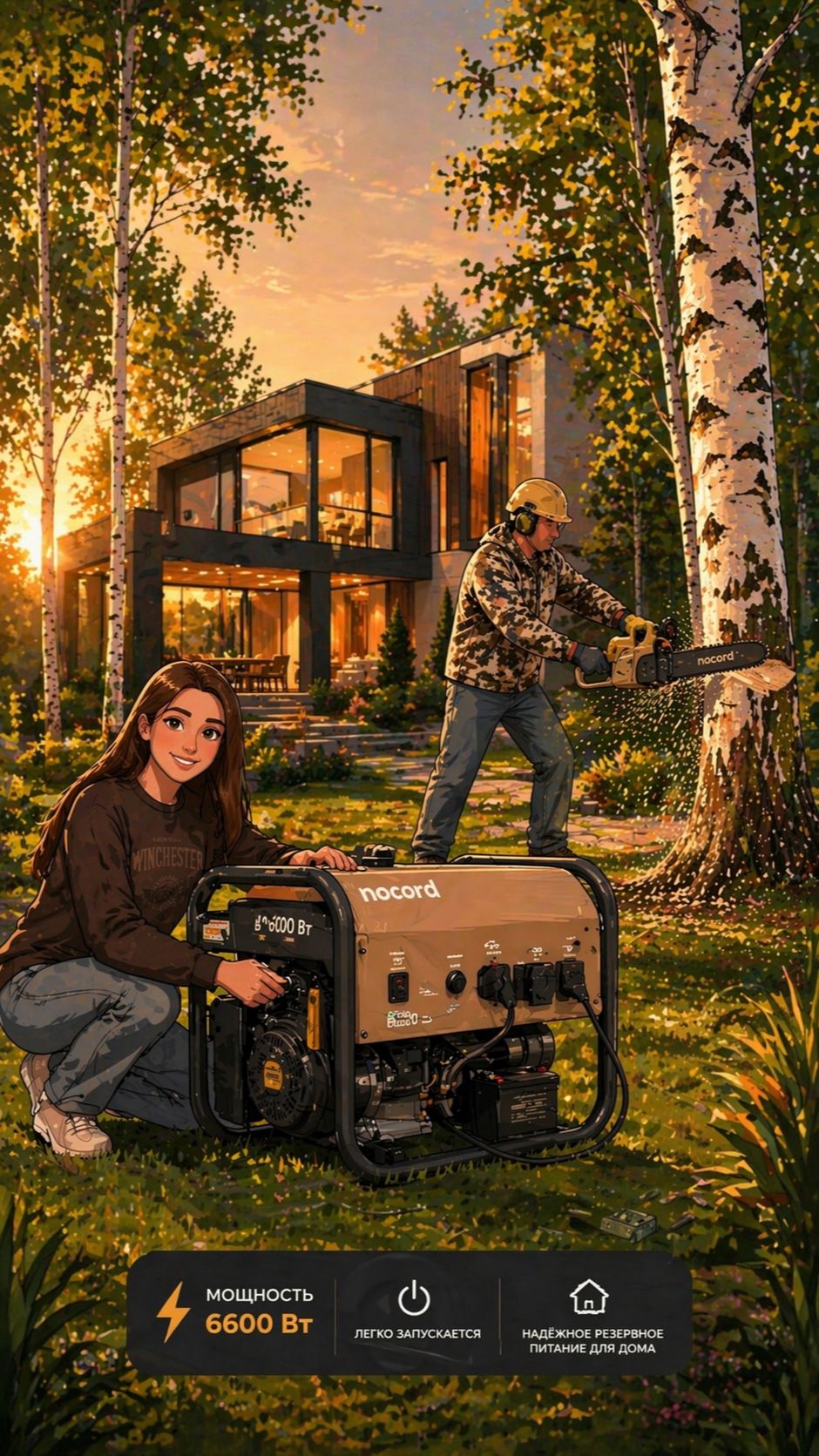 Тестируем генератор Nocord NPG-6600 от Яндекс Фабрики — и делимся впечатлениями 👇