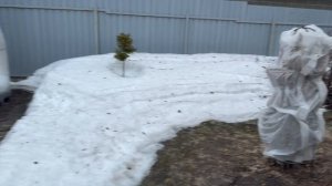 Снег тает,уже сделаны первые работы 💪🏻💪🏻💪🏻