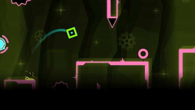 Прохождение уровня Overture на 3 монетки Geometry Dash