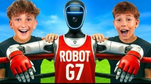 Я провел 24 часа с НАСТОЯЩИМ РОБОТОМ!