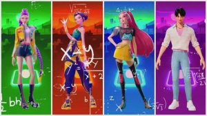 Герои мультфильмов в Tiles Hop! 🎵🔥 Самый залипательный EDM-забег (Satisfying Gameplay)