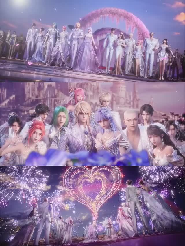 Финал: Трон, отмеченный Богом 208 Серия - Клип Пусть все влюблённые будут вместе долго и счастливо