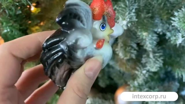 Свеча фигурная ПЕТУХ СИЛАЧ, 8 см, 8116-свеча