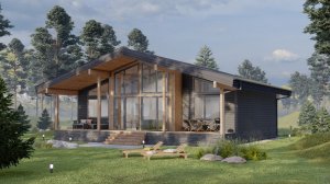 Их все отговаривали строить! А они не послушали и построили дом из СИП в стиле Шале!