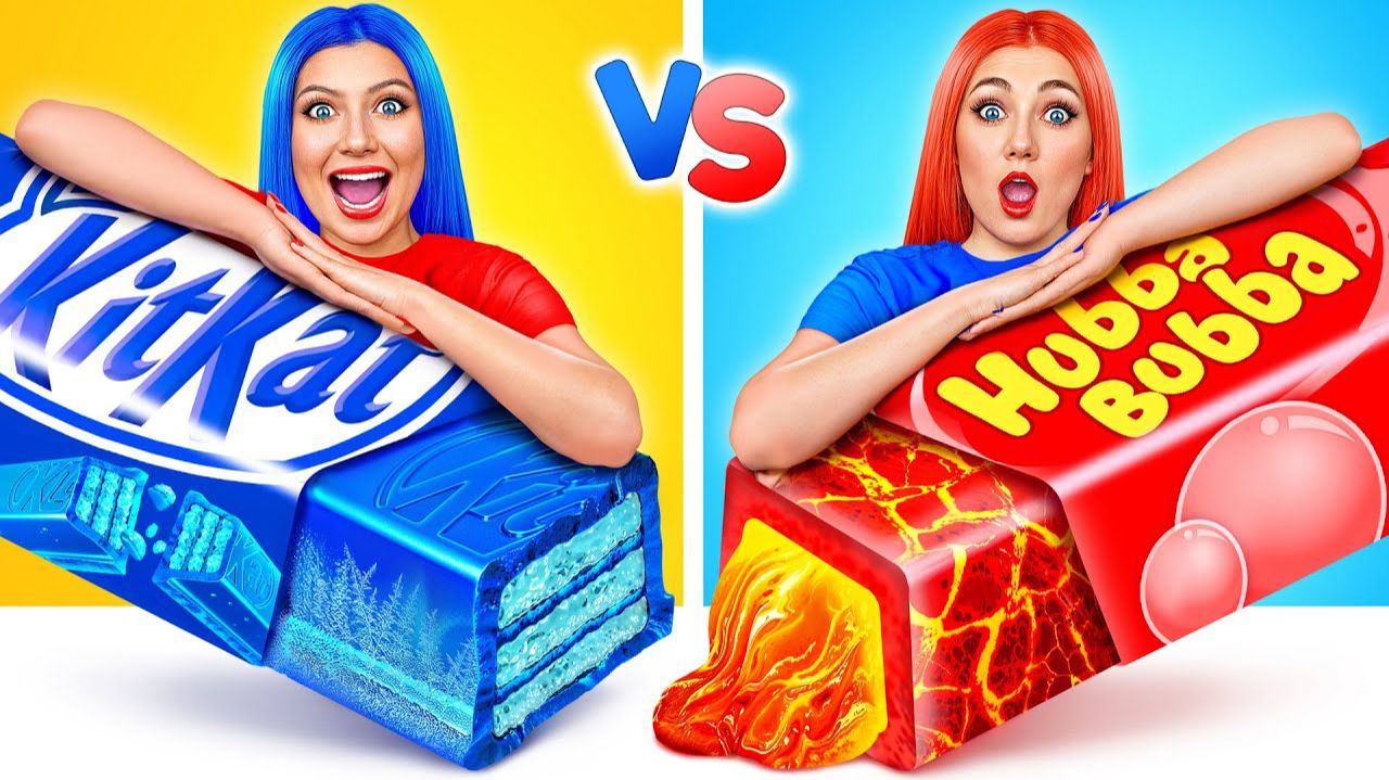 Холодная или Горячая Парочка Челлендж # Смешные Моменты от Bubba DO Challenge