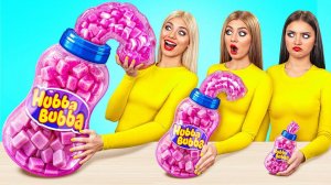 Большая, Средняя или Маленькая Тарелка Челлендж # Смешные Челленджи с Едой от Bubba DO Challenge