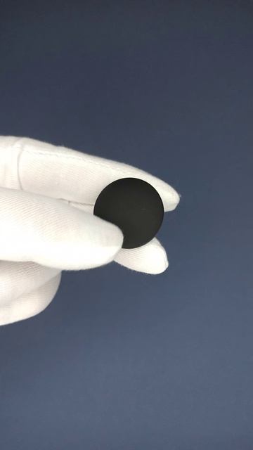 Пуговицы черные матовые (р-р 44), Артикул 03156