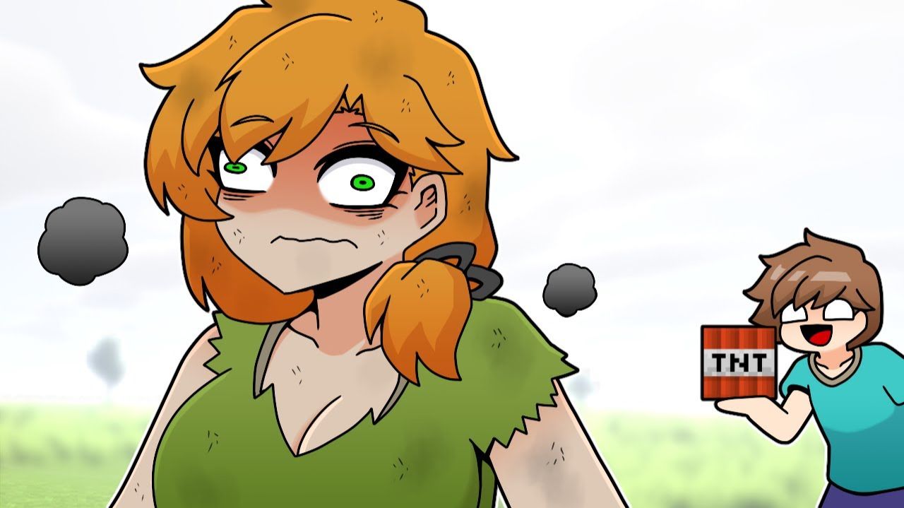 Трагический конец розыгрыша ТНТ | майнкрафт аниме