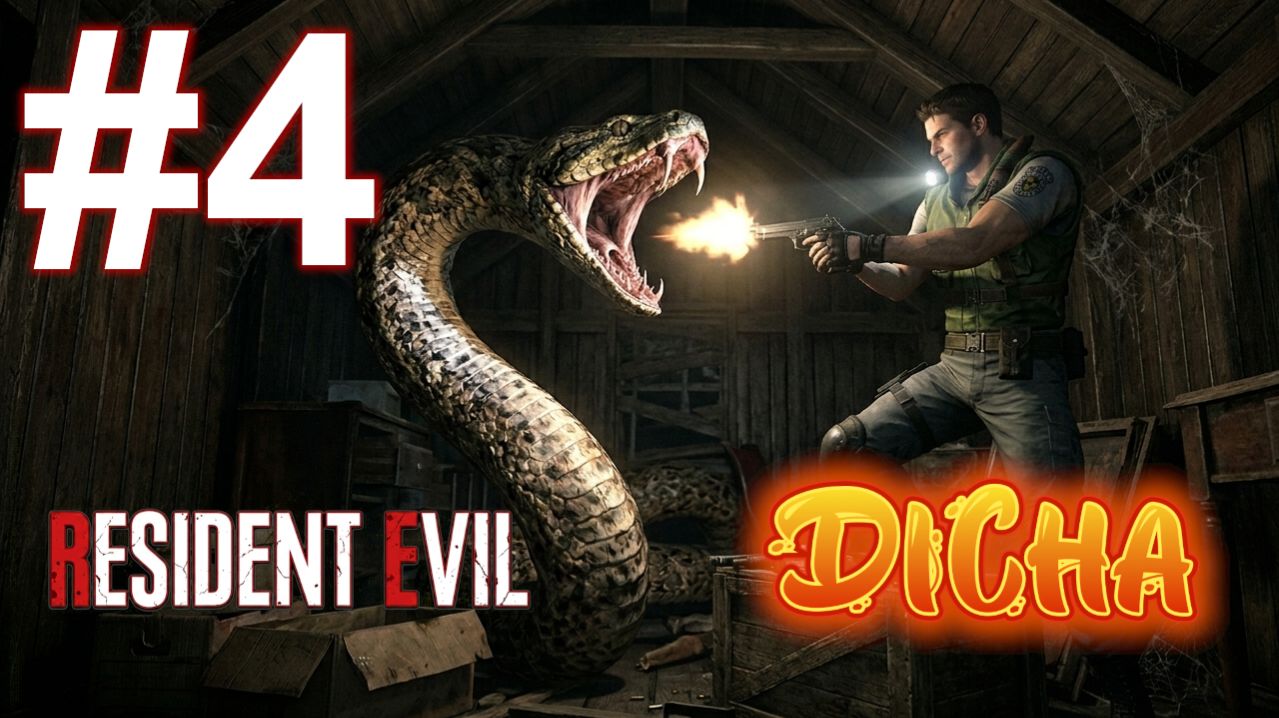 Resident Evil 1: Director's Cut (PS1) → ДОМ ОХРАНЫ #4