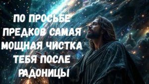 ПО ПРОСЬБЕ ПРЕДКОВ САМАЯ МОЩНАЯ ЧИСТКА ТЕБЯ ПОСЛЕ РАДОНИЦЫ
