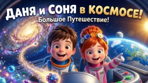 ПЛАНЕТЫ ДЛЯ ДЕТЕЙ.  Даня и Соня в космосе.