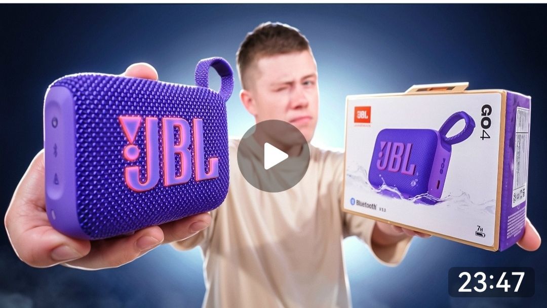 Удивила! Маленькая но очень мощная колонка JBL Go 4