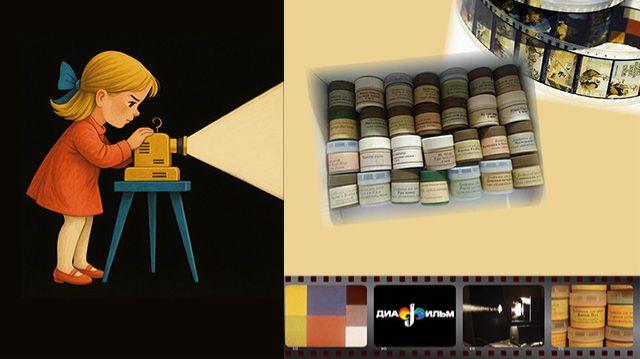 Диафильмы: смотрим и читаем в Черноголовке!