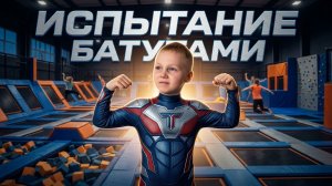 ИСПЫТАНИЕ БАТУТАМИ / СДЕЛАЛ САЛЬТО