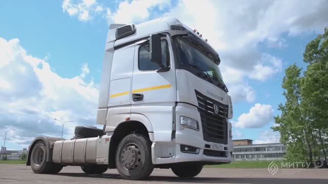 КАМАЗ-54901.  Обучение экономичному вождению. Пуск двигателя.