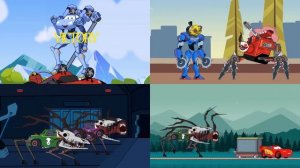 Эволюция автомобилей Monster Mack VS Mecha Mater Музыкальный микс МЕМ