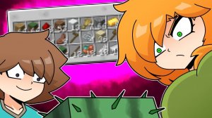 Сделать мусорное ведро | майнкрафт аниме