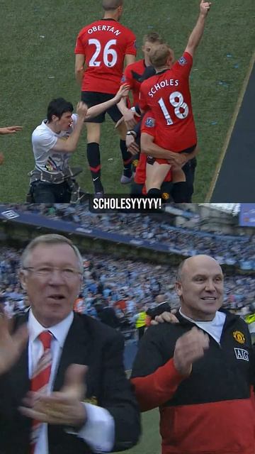 Paul Scholes’s ICONIC Manchester Derby Moment ❤️