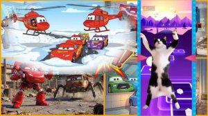 ЭПИЧЕСКАЯ БИТВА МАККУИНА! Молния против вторжения инопланетных НЛО! Кто самый си