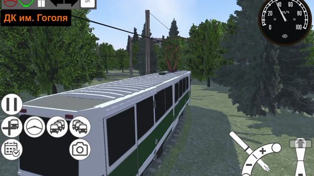 Маршрут 1к. С информатором! Игра: Micro-Tram Simulator.