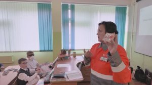 Сотрудники Лебединского ГОКа провели в школе № 22 Старого Оскола необычный урок