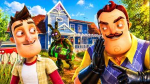ШОУ ПРИВЕТ СОСЕД! ФНАФ В ПОДВАЛЕ И БОМБА! ФАНАТСКАЯ ИГРА HELLO NEIGHBOR VINTAGE ПОЛНОЕ ПРОХОЖДЕНИЕ!