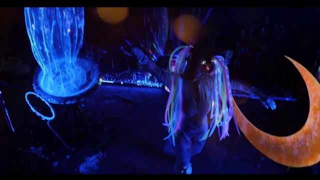 Неоновые мыльное шоу космос