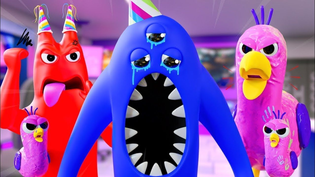 ПЕЧАЛЬНАЯ ИСТОРИЯ НАБ НАБА!   Garten of Ban Ban 4 - Анимации на русском