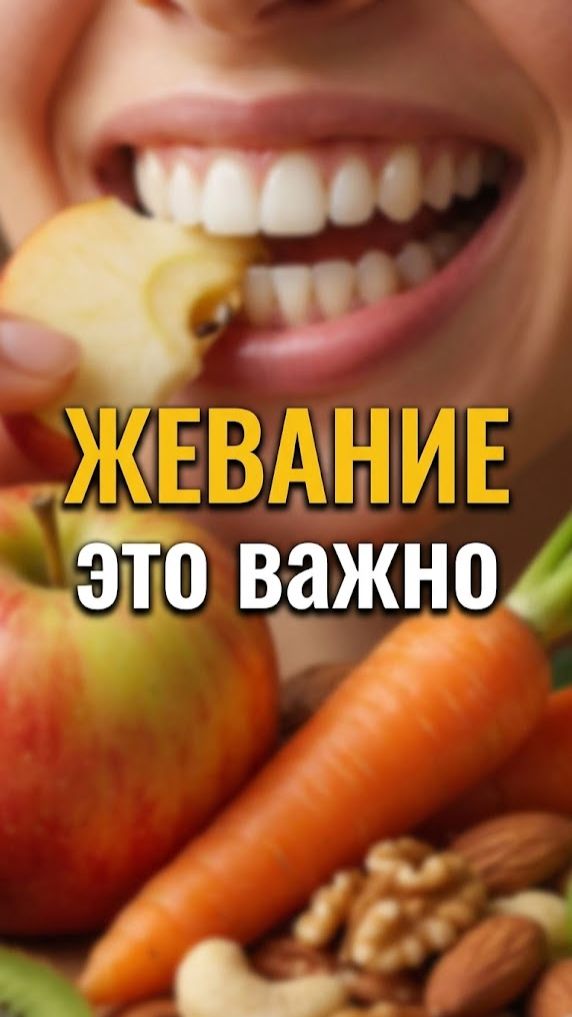 Жевание это важно
