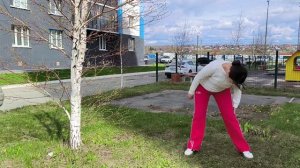 Рассвет апрельского дня и гимнастика Баланс 4-х стихий