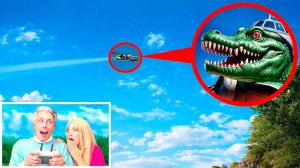 МОЙ ДРОН СНЯЛ BOMBARDINO CROCODILO В РЕАЛЬНОЙ ЖИЗНИ, И ОН НА НАС НАПАЛ