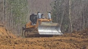 LİEBHERR 746 Dozer İle Yol Genişletme ''Tek Bölüm''