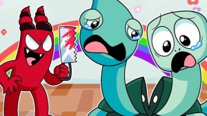 ГРУСТНАЯ ИСТОРИЯ ТАМАТАКИ И ЧАМАТАКИ!   Garten of Ban Ban 4 - Анимации на русском