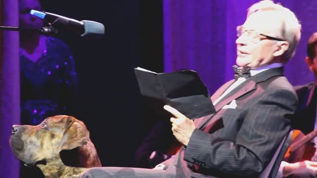 К 120 летию С Есенина В театре Рюминой 3 окт 2015 Борис Бурляев и др  Видео А Слободжина