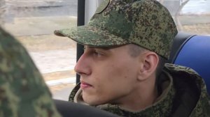 Отправка призывников. Амурская область