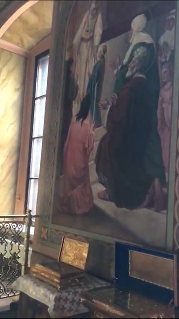 Богослужебные песнопения в Тихвинском храме монастыря Рождества Пресвятой Богородицы Ростов Великий