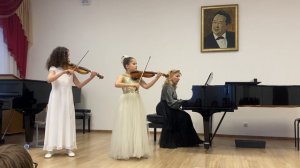 И.С.Бах Концерт для 2-х скрипок ре минор, часть 1,  г.Уфа