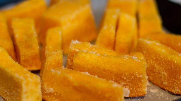 Тыква по вкусу манго.