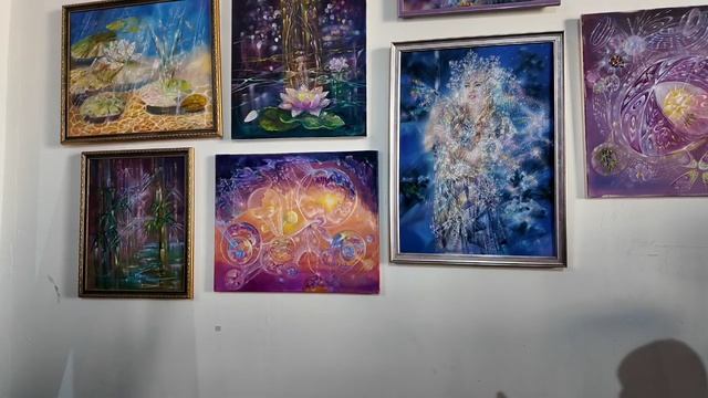 выставка искусства световых вибраций.Школа 