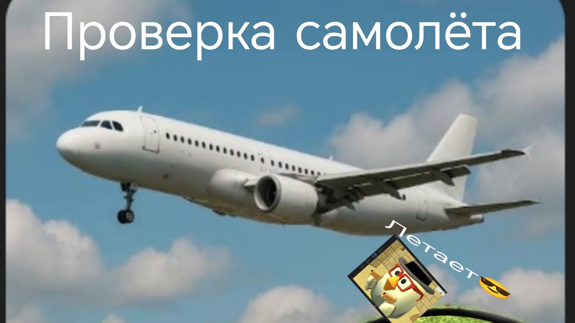 проверка самолёта в чг