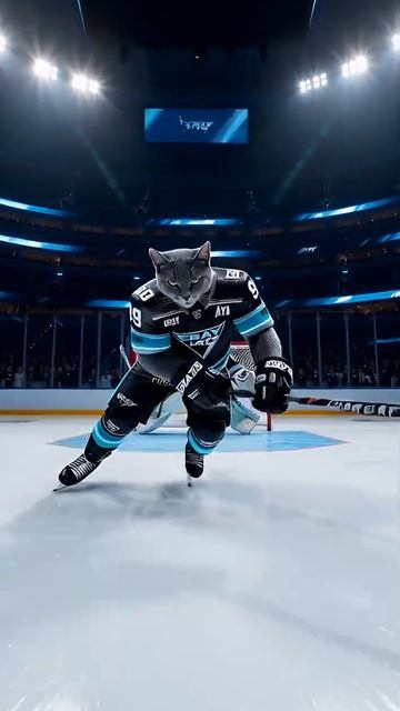 cool tricks#4, The grey cats are on a roll (hockey)/Fury cats
