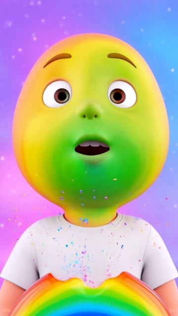 ОН СЪЕЛ РАДУГУ 🌈😱