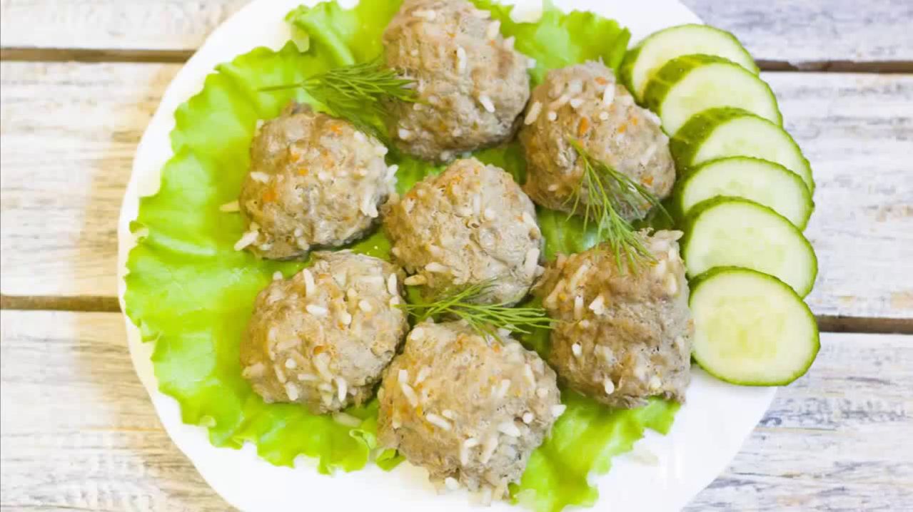 Ежики мясные с рисом - Как приготовить ёжики из фарша и риса в мультиварке Самый простой рецепт!