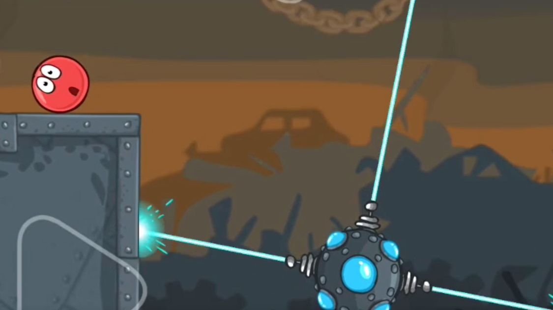 Красный шар.