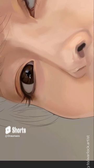 Asian girl #shorts #short #drawing #art #digitalart #painting