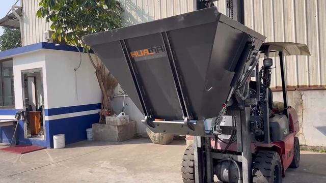 Ковш для загрузки на вилочный погрузчик от компании LOADCRAFT